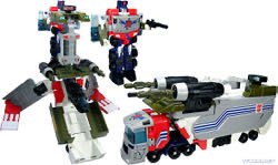 Optimus Prime - Hasbro (Transformers: Machine Wars) action figure collectible [Barcode 076281270777] - Main Image 3