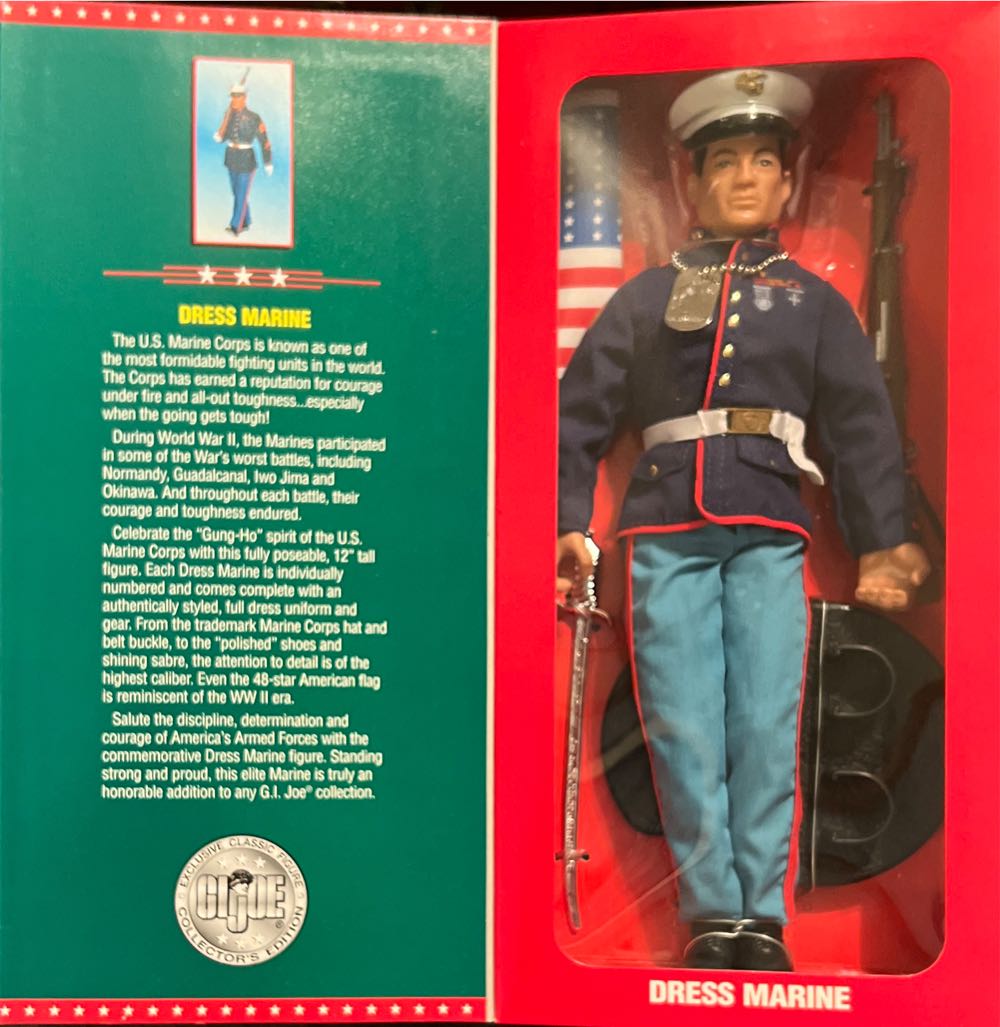 Dress Marine - Hasbro (G.I. Joe: Classic Collection: 12” Figures) action figure collectible [Barcode 076281275963] - Main Image 3