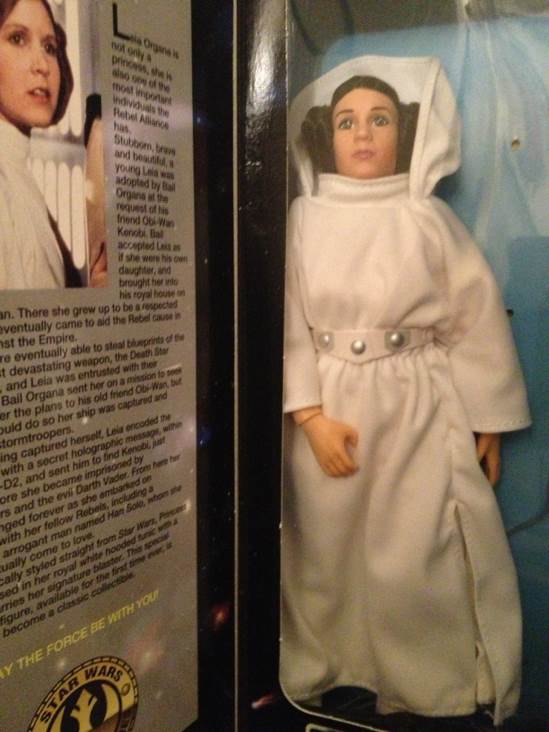 Princess Leia - Hasbro/Kenner (Star Wars - Collectors Series) action figure collectible [Barcode 076281276915] - Main Image 2