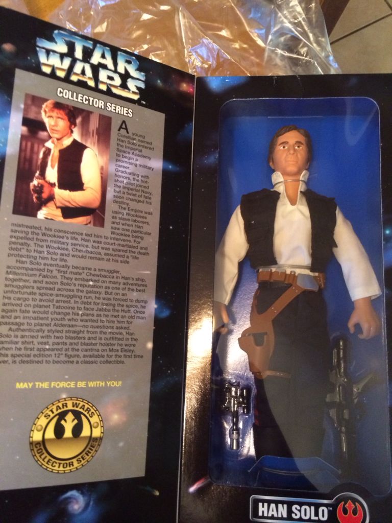 Han Solo - Kenner (Star Wars) action figure collectible [Barcode 076281277257] - Main Image 2