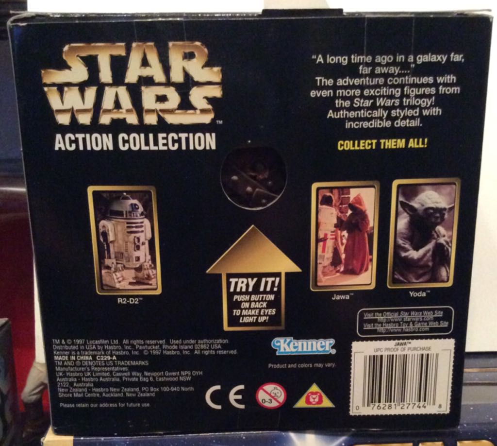 Star Wars Action Collection Jawa - Kenner (Starwars 12’ Series) action figure collectible [Barcode 076281277448] - Main Image 2