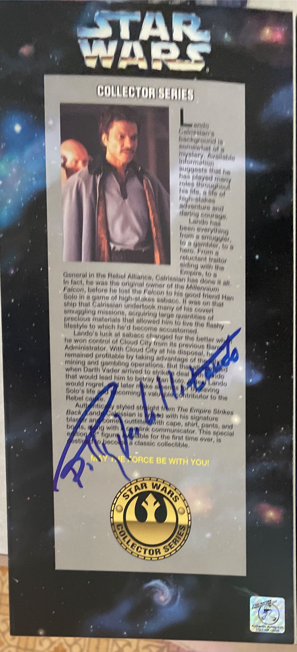 Collector Series Lando Calrissian - Hasbro (Star Wars) action figure collectible [Barcode 076281277554] - Main Image 4