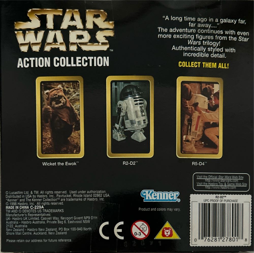 R2-D2 - Hasbro (Star Wars: Episode V - The Empire Strikes Back) action figure collectible [Barcode 076281278018] - Main Image 2