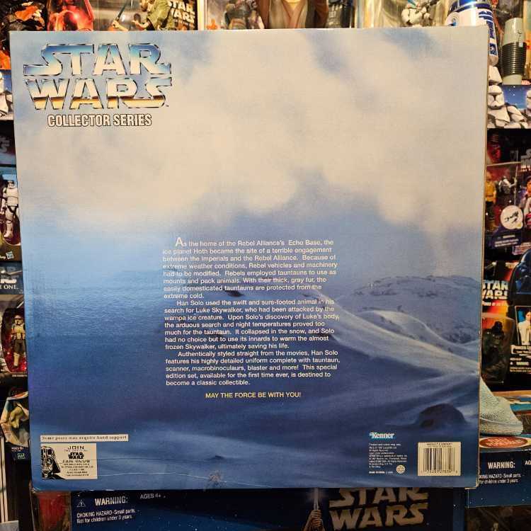 Han Solo & Tauntaun - Kenner (Star Wars: The Empire Strikes Back) action figure collectible [Barcode 076281278346] - Main Image 3