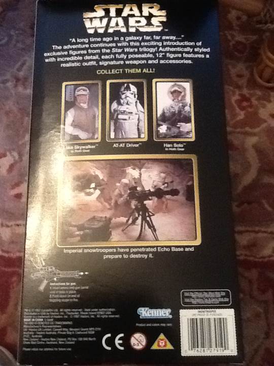 Snowtrooper (Galactic Empire) - Kenner (Star Wars: Collector Series: Episode IV - A New Hope) action figure collectible [Barcode 076281279190] - Main Image 2