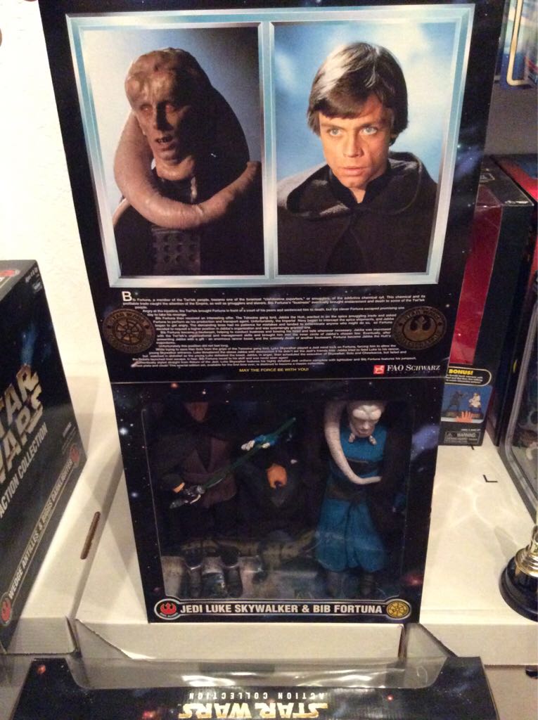12” Jedi Luke Skywalker & Bib Fortuna  (Star Wars: Return Of The Jedi) action figure collectible [Barcode 076281279244] - Main Image 2