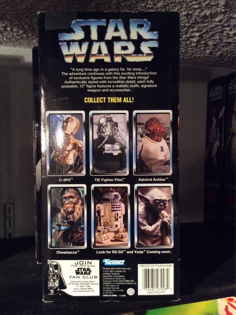 12” Sandtrooper - Hasbro (Star Wars Collectors Series) action figure collectible [Barcode 076281279282] - Main Image 2