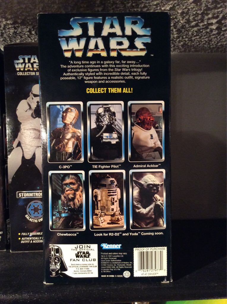 At At Driver  - Kenner (Star Wars Collector Series) action figure collectible [Barcode 076281279770] - Main Image 2