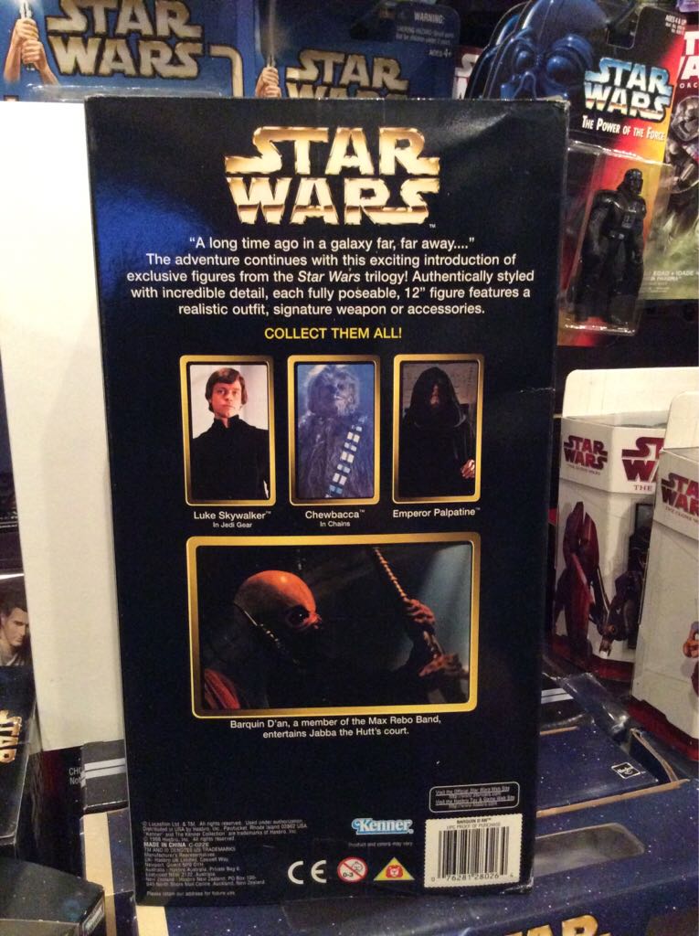 Barquin Dan - Cantina Band - Hasbro/ Kenner (Power Of The Force) (Star Wars) action figure collectible [Barcode 076281280264] - Main Image 2