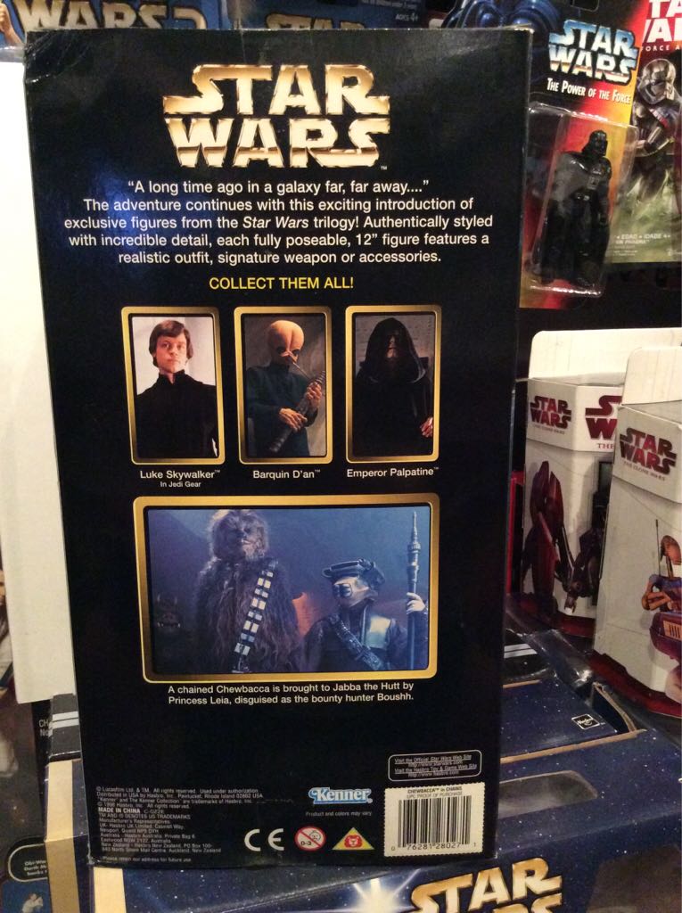 Chewbacca (In Chains) - Kenner (Star Wars: Collector Series: Episode IV - A New Hope) action figure collectible [Barcode 076281280271] - Main Image 2