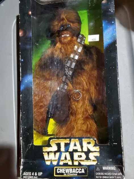 Chewbacca (In Chains) - Kenner (Star Wars: Collector Series: Episode IV - A New Hope) action figure collectible [Barcode 076281280271] - Main Image 3