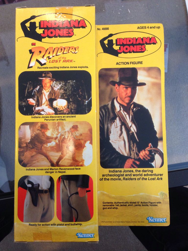 Indiana Jones - Kenner action figure collectible [Barcode 076281460000] - Main Image 2