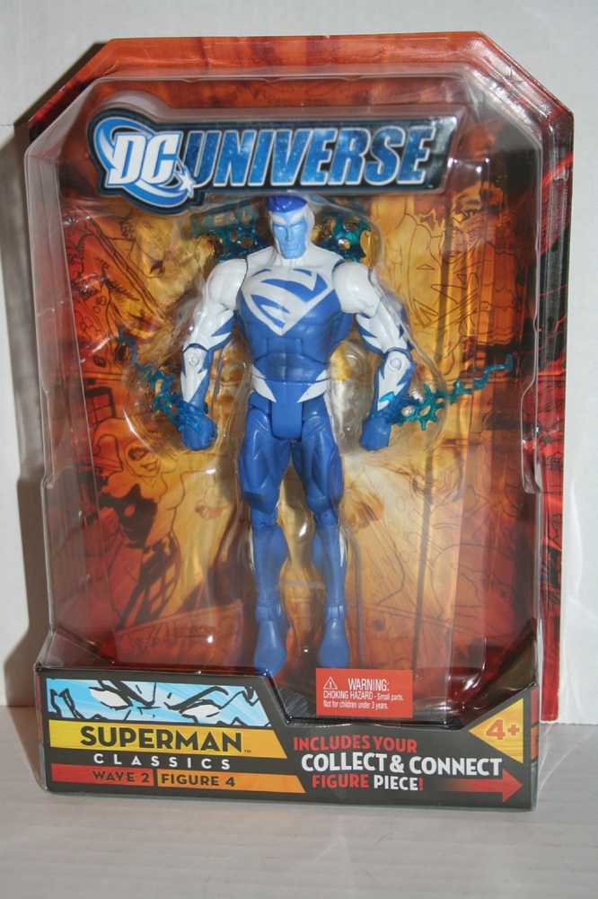 Mattel DC Universe Classics Superman (Electric Red) - Mattel (DC Universe Classics) (DC Universe Classics: 6”) action figure collectible [Barcode 027084596144] - Main Image 4