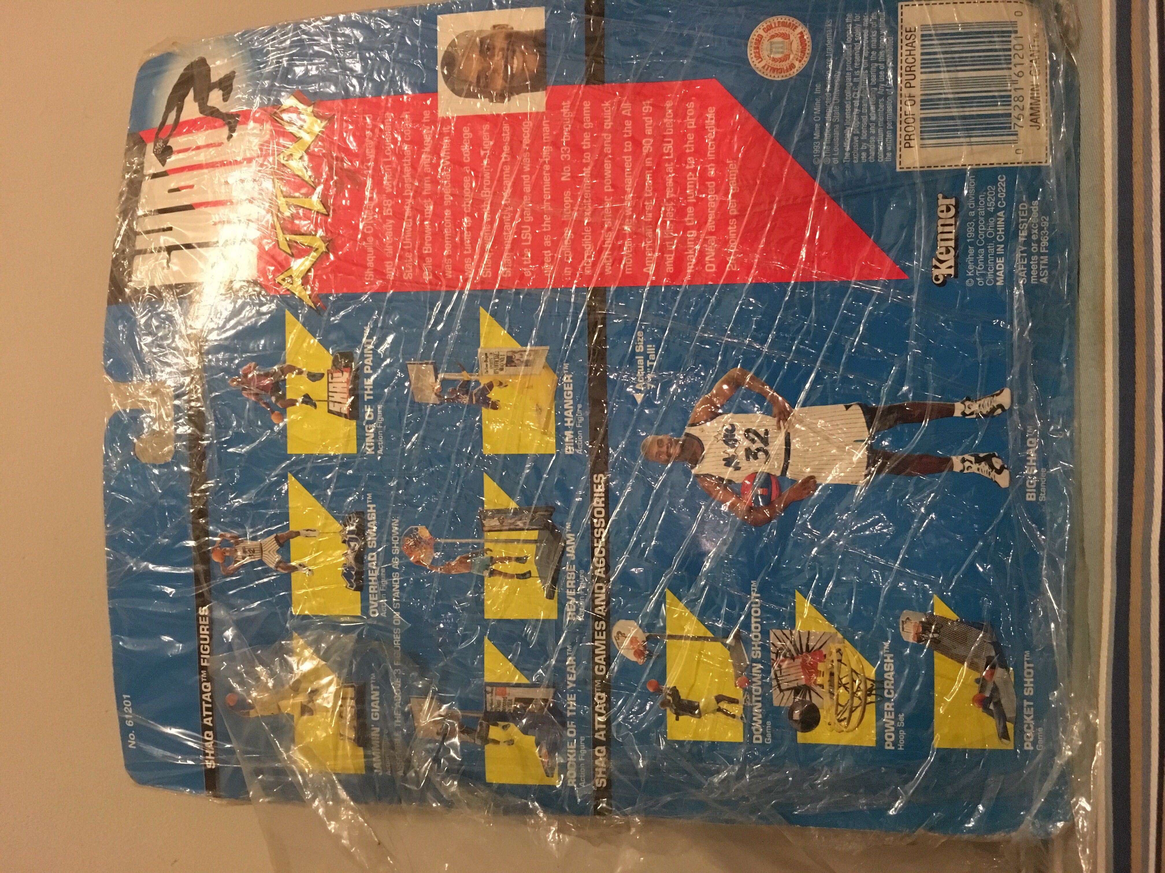 Shaq Attack Jammin Giant - Kenner (Action Figure) action figure collectible [Barcode 076281612010] - Main Image 3