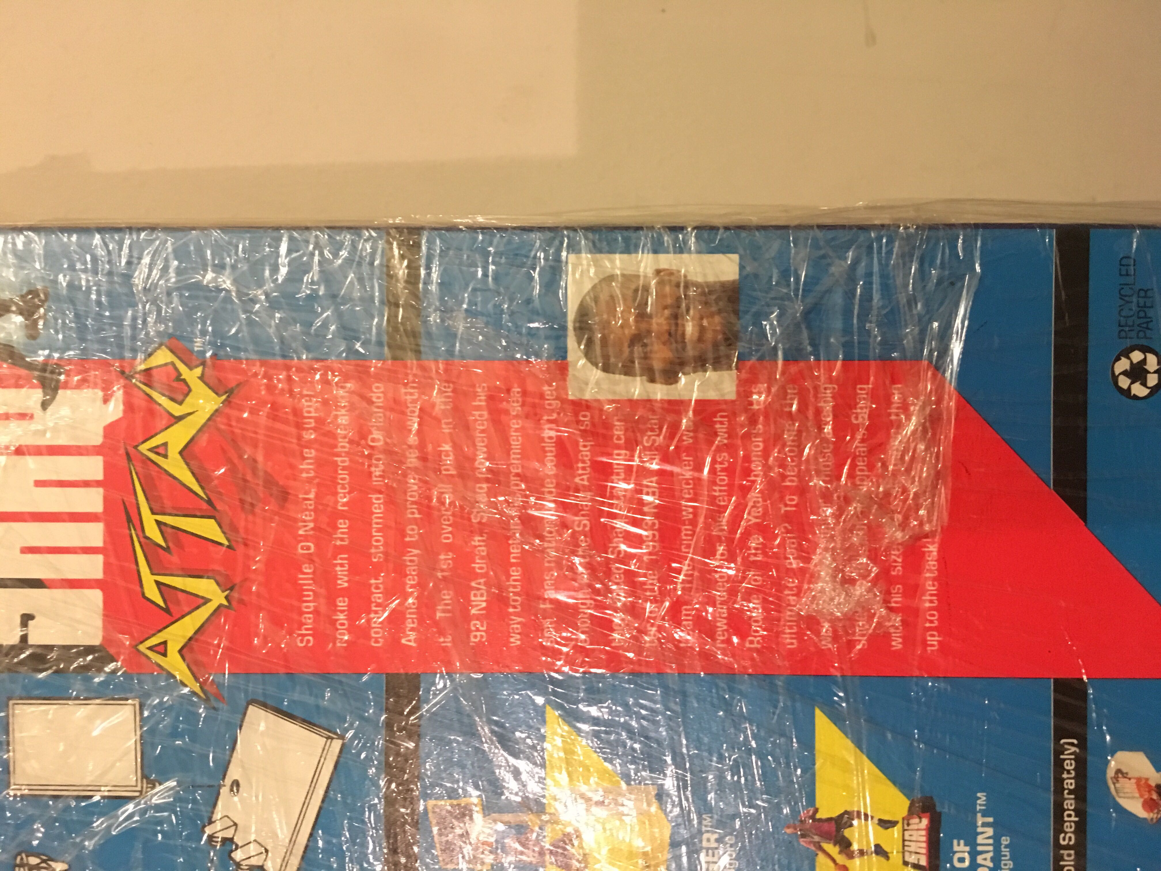 Shaquille O’Neal • Rookie Of The Year - Kenner (Shaq Attaq) action figure collectible [Barcode 076281612065] - Main Image 2