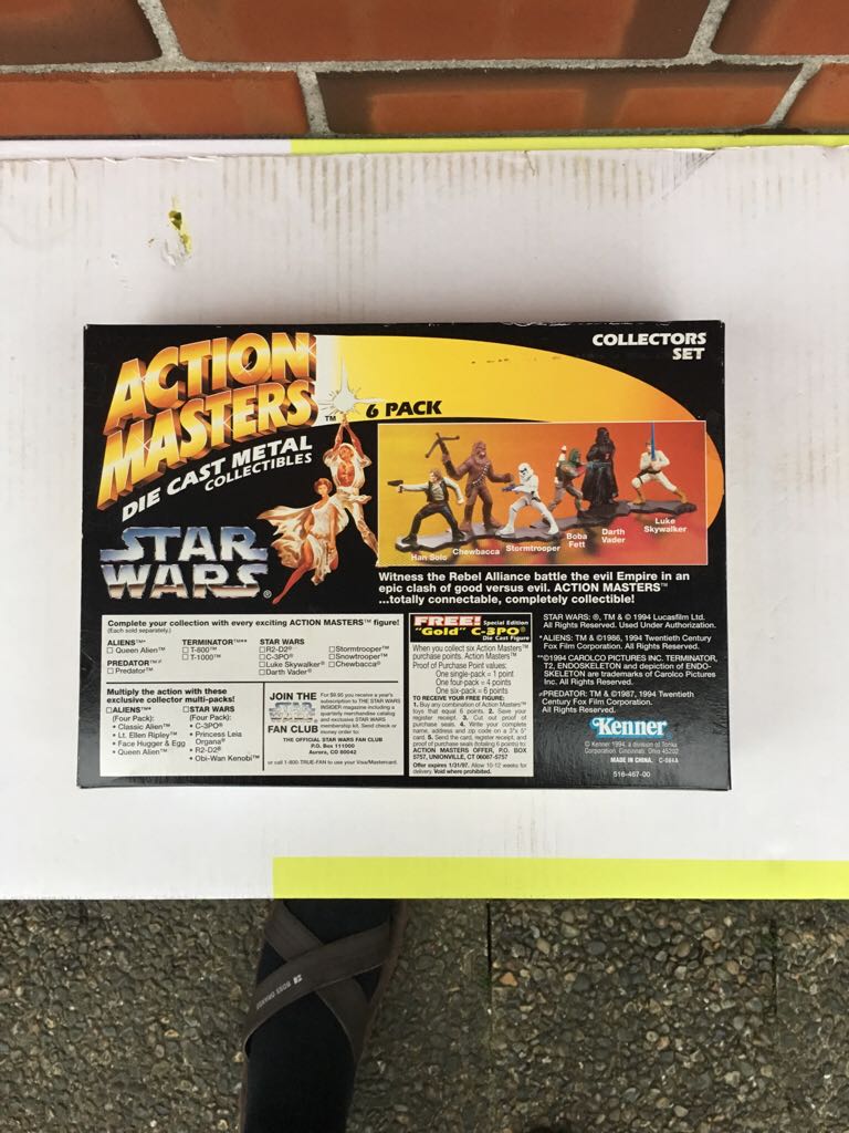 Action Masters - Collectors Set - Kenner (Star Wars - Action Masters) action figure collectible [Barcode 076281626406] - Main Image 2