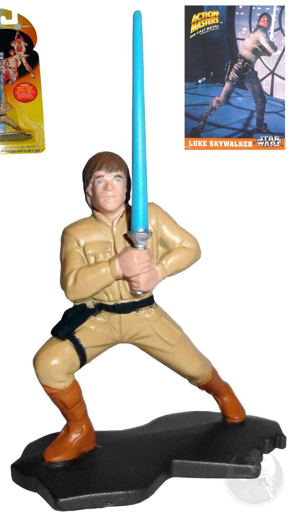 Action Masters - Luke Skywalker - Kenner (Action Masters) action figure collectible [Barcode 076281626727] - Main Image 3