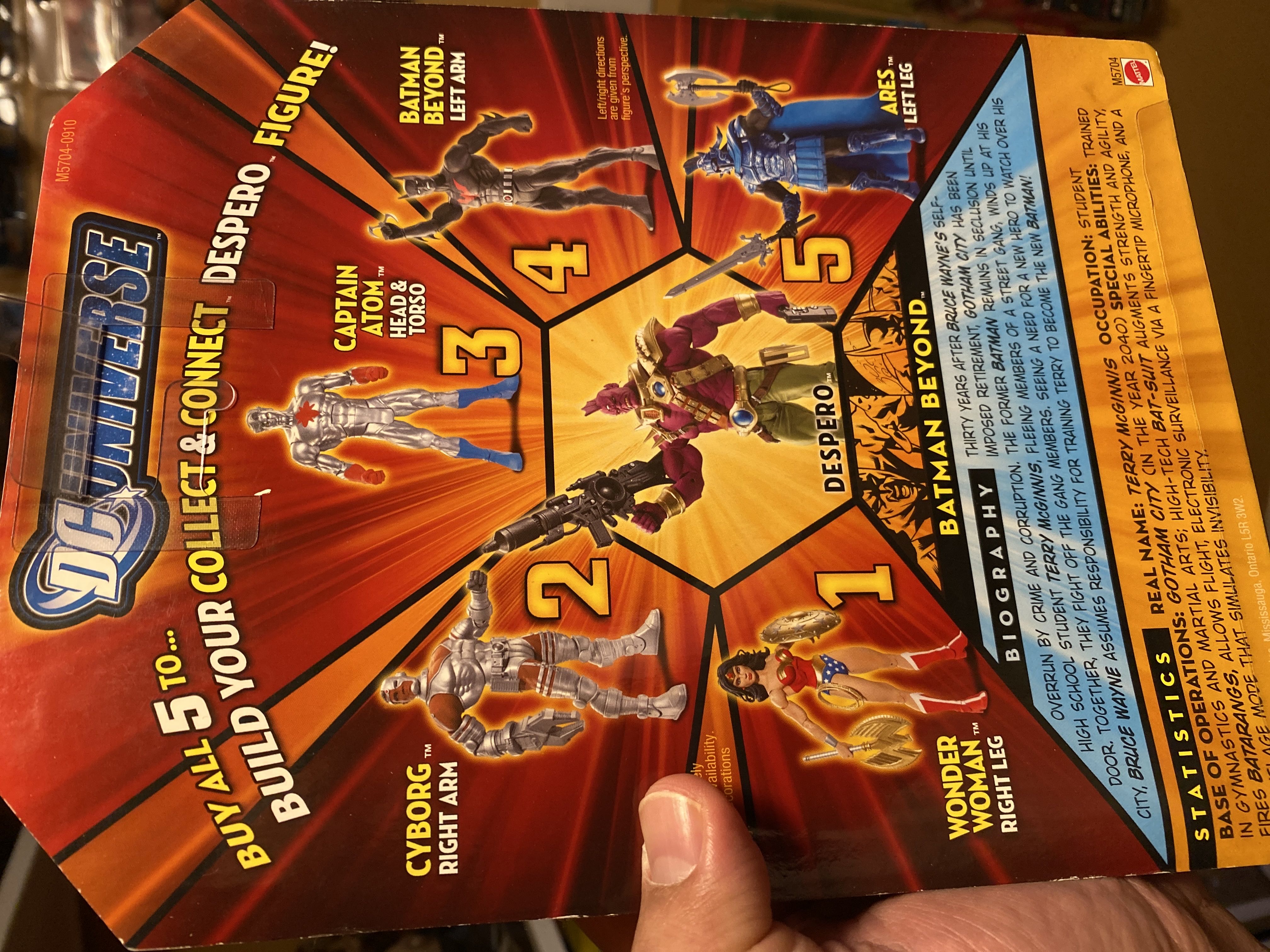 Batman Beyond DC Universe Classics Wave 4 Despero BAF Batman Beyond - Mattel (DC Universe Classics Wave 4) action figure collectible [Barcode 027084596199] - Main Image 4