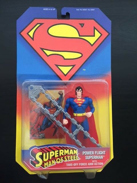 Superman, Power Flight - Kenner (Superman: Man of Steel) action figure collectible [Barcode 076281629018] - Main Image 2