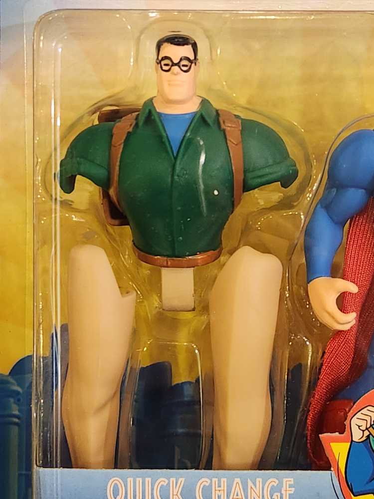 Superman [Quick Change] - Kenner (Superman - Animated Series) action figure collectible [Barcode 076281629315] - Main Image 3