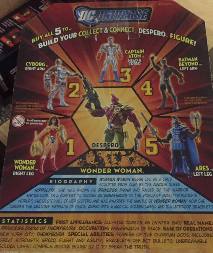 Wonder Woman [DC Universe Classics] - Mattel (DC Universe Classics) action figure collectible [Barcode 027084596243] - Main Image 2