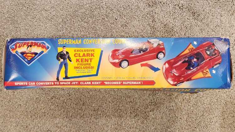Superman Conversion Coupe - Kenner (Superman: The Animated Series) action figure collectible [Barcode 076281629544] - Main Image 4