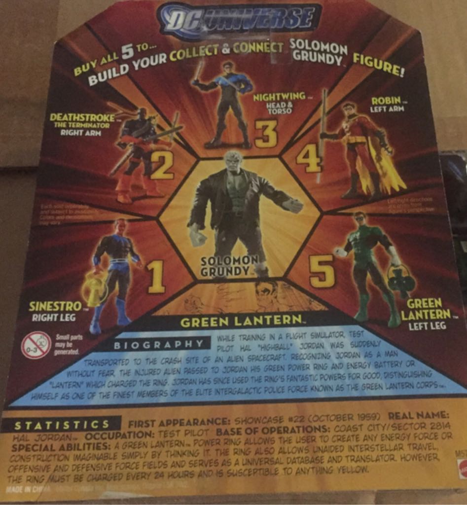 DC Universe Classics: Green Lantern - Mattel (Wave 3) action figure collectible [Barcode 027084596250] - Main Image 2