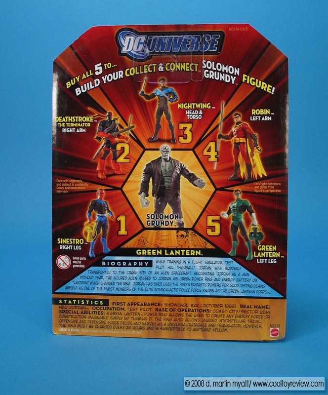 DC Universe Classics: Green Lantern - Mattel (Wave 3) action figure collectible [Barcode 027084596250] - Main Image 4