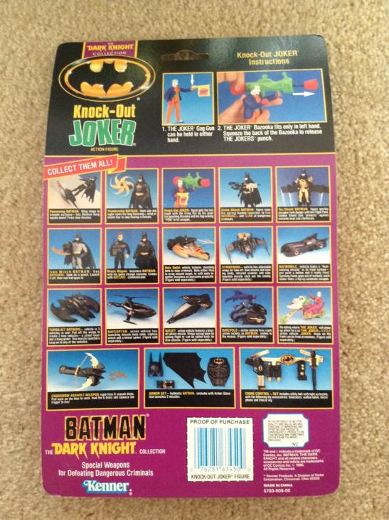Joker (Knock-Out) - Kenner (Batman: The Dark Knight Collection) action figure collectible [Barcode 076281634500] - Main Image 2