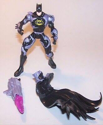 Fractal Armor Batman with Optical Shoulder Cannon System - Kenner (Total Justice) action figure collectible [Barcode 076281638041] - Main Image 3