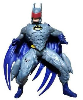 Batman with Flight Armor & Glider Cape - Hasbo / Kenner (Total Justice) action figure collectible [Barcode 076281638096] - Main Image 4