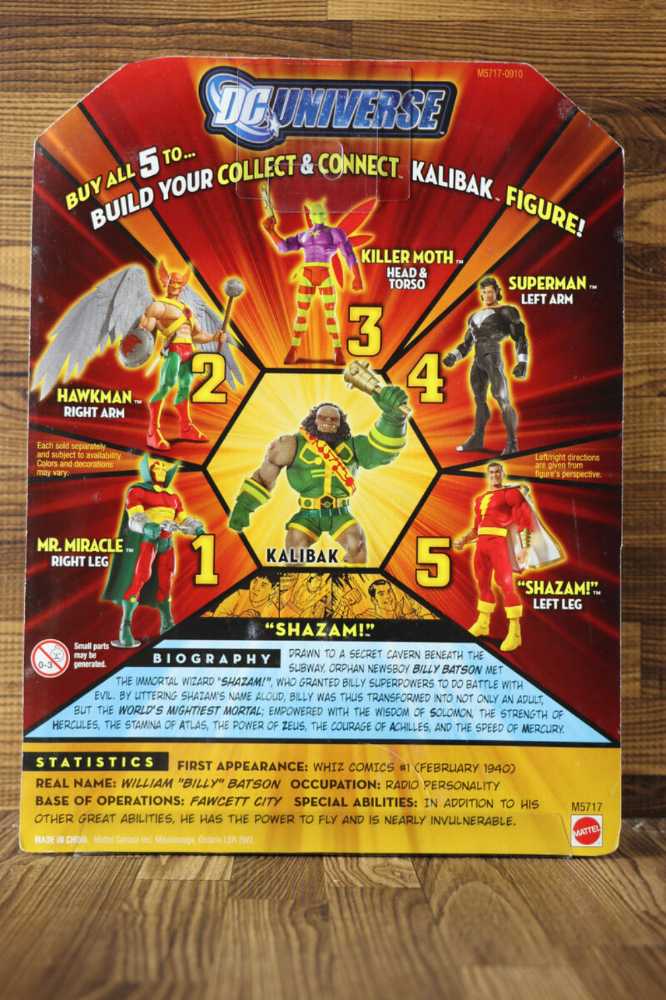 Wave 06 Figure 5: Shazam! - Mattel (DC Universe Classics) action figure collectible [Barcode 027084596328] - Main Image 2