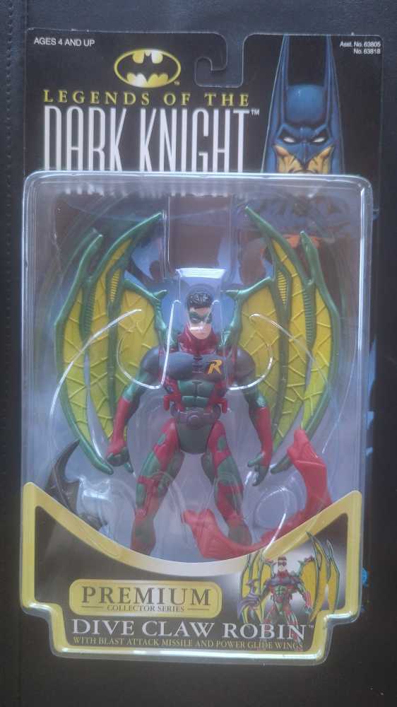 LOTD Dive Claw Robin - Kenner Hasbro (Batman LODK Premium) action figure collectible [Barcode 076281638188] - Main Image 3