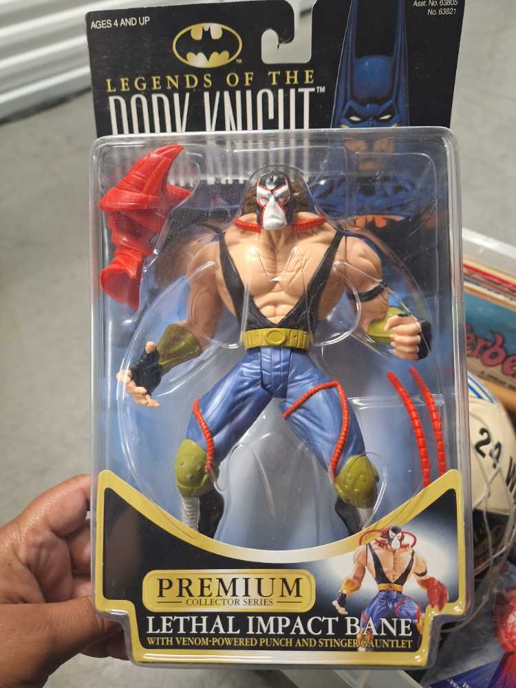Lethal Impact Bane - Hasbo / Kenner (Batman Legends of Batman) action figure collectible [Barcode 076281638218] - Main Image 3