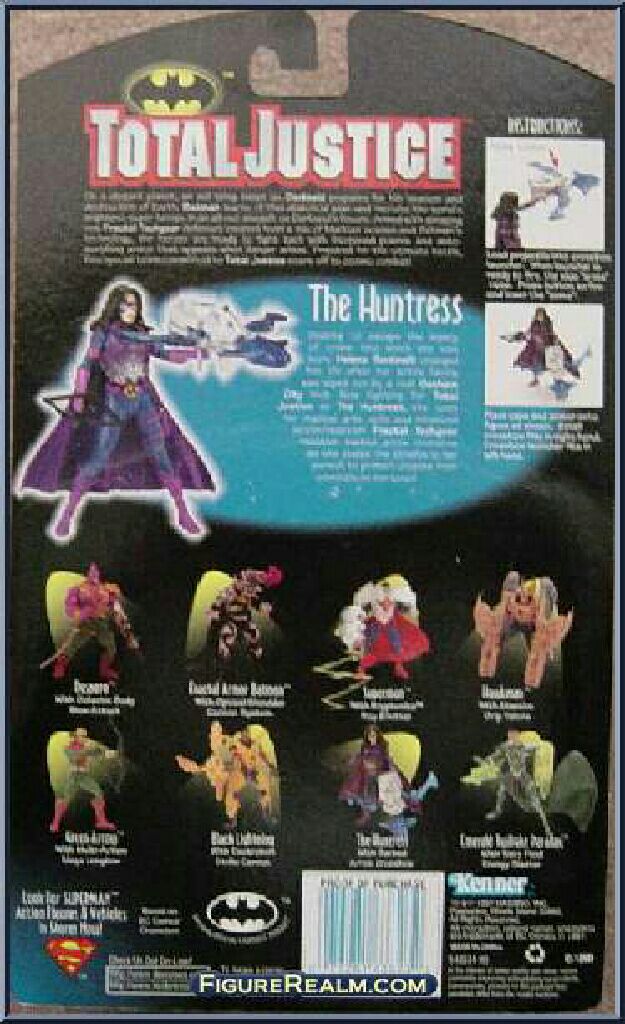 Total Justice: The Huntress - DC Direct (DC Direct - JLA) action figure collectible [Barcode 076281638232] - Main Image 2