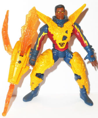 Total Justice: Black Lightning - Kenner (Total Justice) action figure collectible [Barcode 076281638263] - Main Image 4