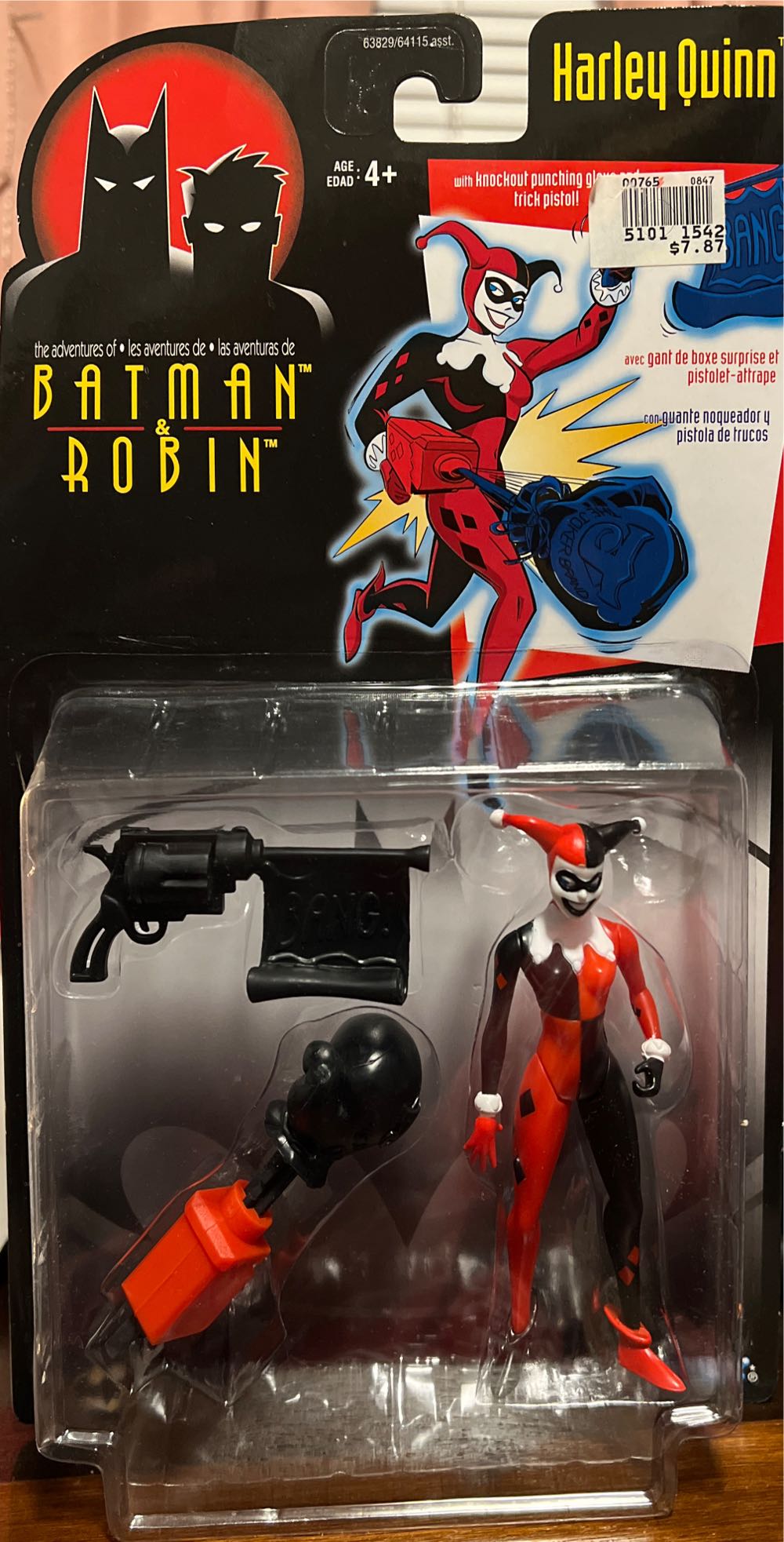 Dc Batman: Harley Quinn - Kenner (The Adventures Of Batman And Robin) action figure collectible [Barcode 076281638294] - Main Image 4