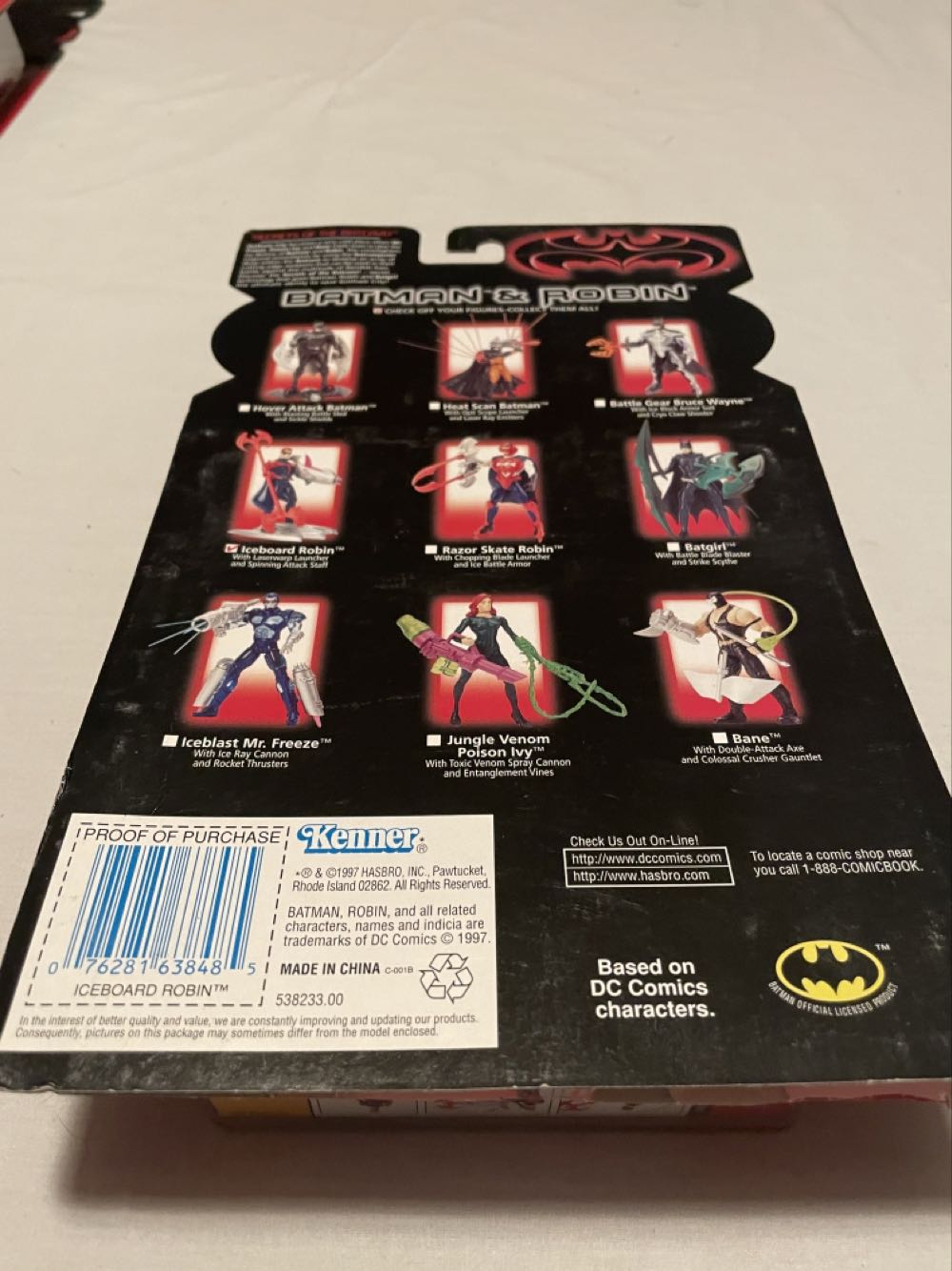 Batman: Robin (Chris O’Donnell) - Batman & Robin Movie - Kenner (Iceboard Robin) action figure collectible [Barcode 076281638485] - Main Image 3