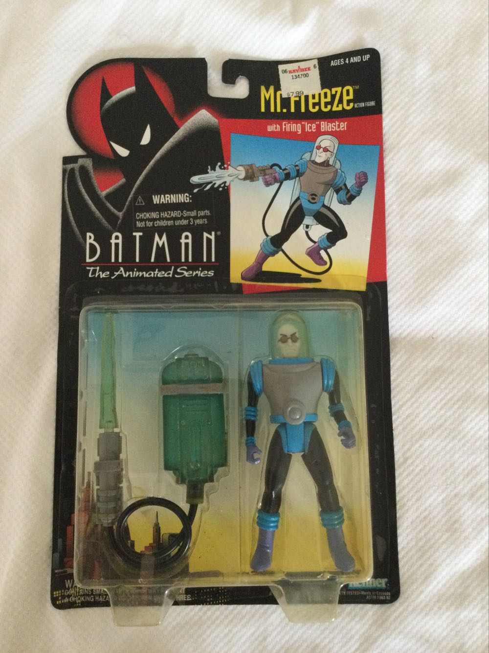Mr. Freeze (Batman Animated Series) - Kenner (Batman The Animated Series) action figure collectible [Barcode 076281639673] - Main Image 2