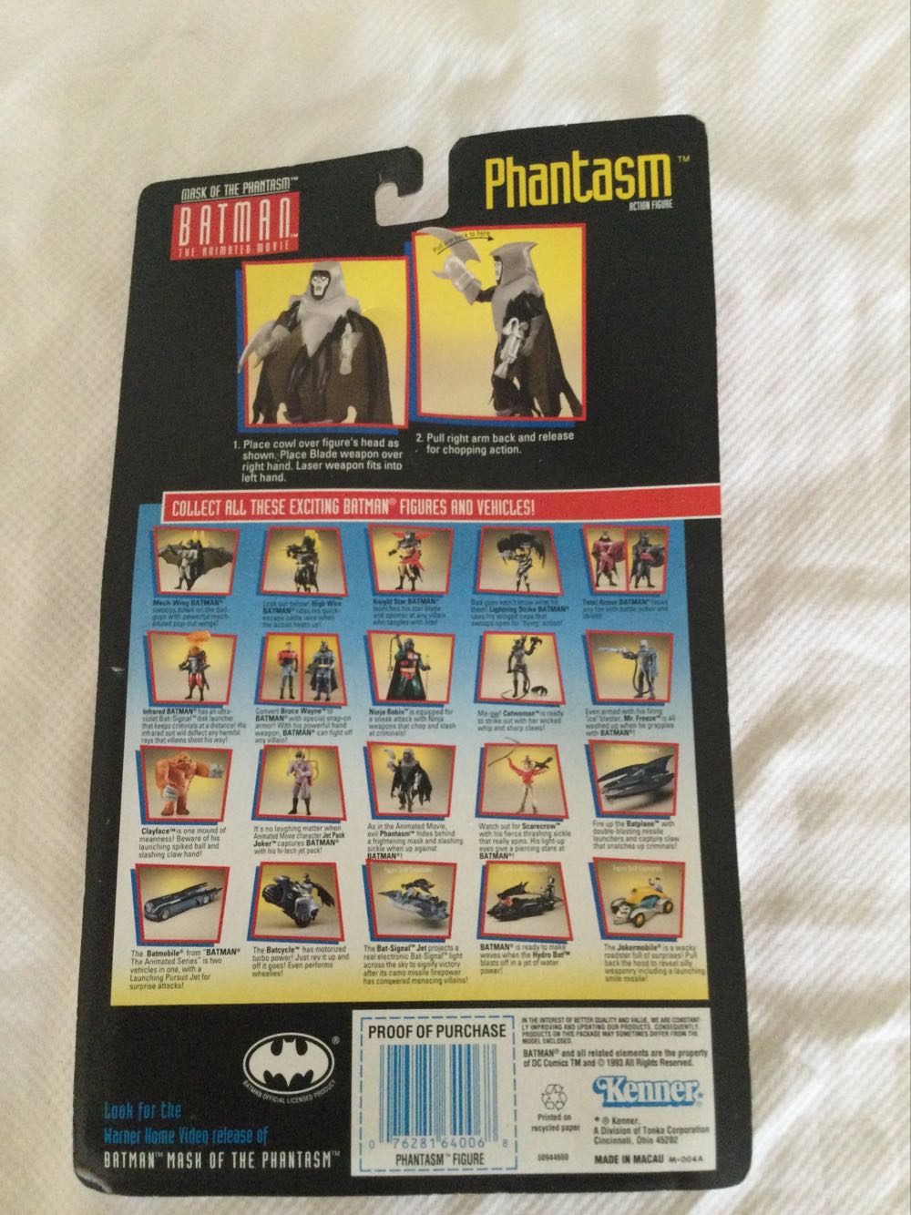 Phantasm - Kenner (Batman: The Mask of the Phantasm) action figure collectible [Barcode 076281640068] - Main Image 3