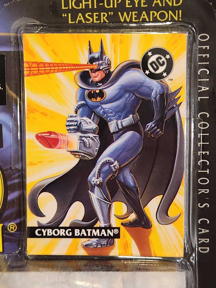 Batman (Cyborg) - Hasbro / Kenner (Batman: Legends Of Batman) action figure collectible [Barcode 076281640280] - Main Image 4