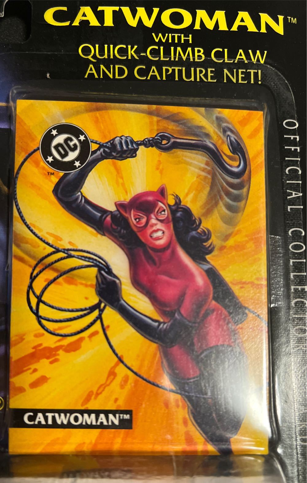 Catwoman with Quick-Climb Claw and Capture Net - Kenner (Batman Legends of Batman) action figure collectible [Barcode 076281640334] - Main Image 4