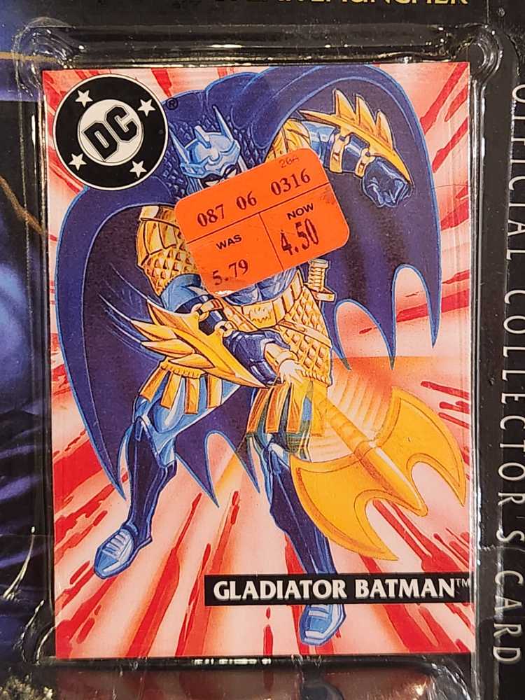 Batman [Gladiator] - Kenner (Legends Of Batman) action figure collectible [Barcode 076281640693] - Main Image 4