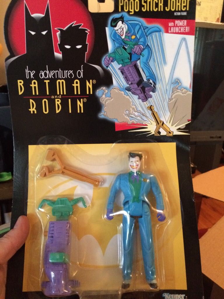 The Adventures Of Batman And Robin Pogo Stick Joker - Kenner (The Adventures Of Batman And Robin) action figure collectible [Barcode 076281640938] - Main Image 1