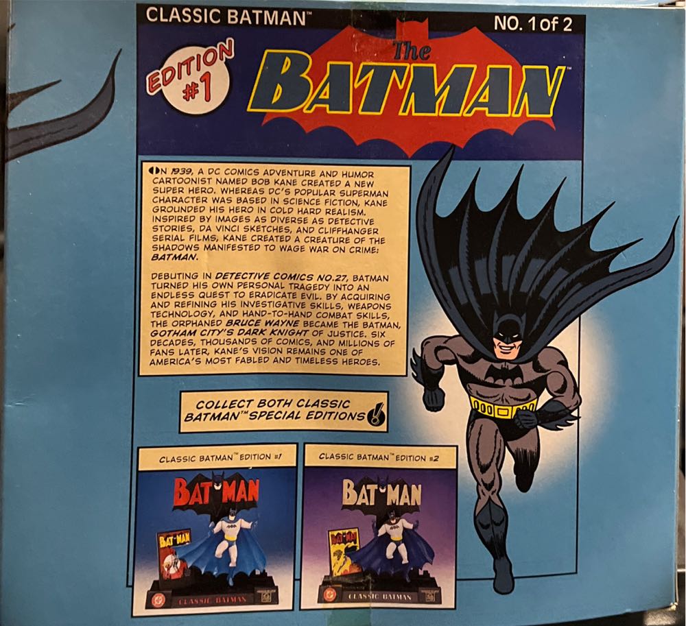 Batman: Classic Batman Edition 1 - Kenner (Unknown) action figure collectible [Barcode 076281642529] - Main Image 4