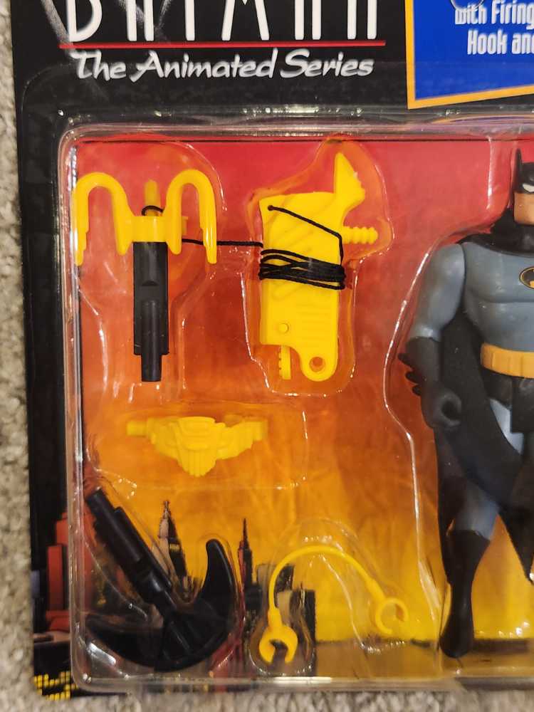 Batman (Combat Belt) - Kenner (Batman: The Animated Series) action figure collectible [Barcode 076281646701] - Main Image 4