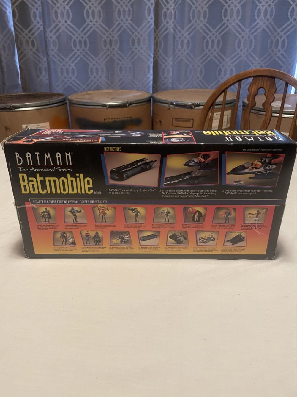 Batmobile - Kenner (Batman The Animated Series) action figure collectible [Barcode 076281647302] - Main Image 4