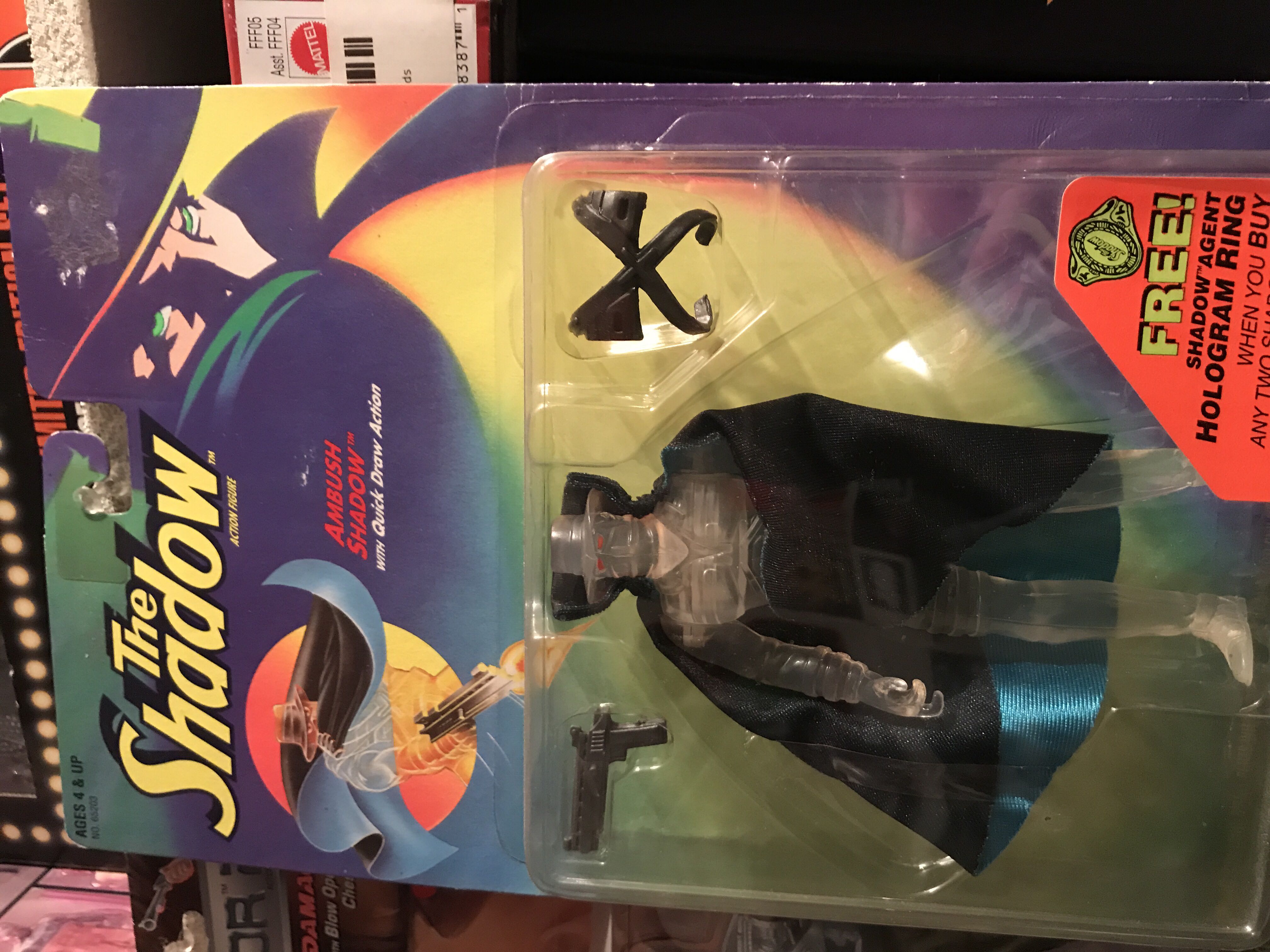 Ambush Shadow - Kenner (The Shadow) action figure collectible [Barcode 076281652030] - Main Image 2