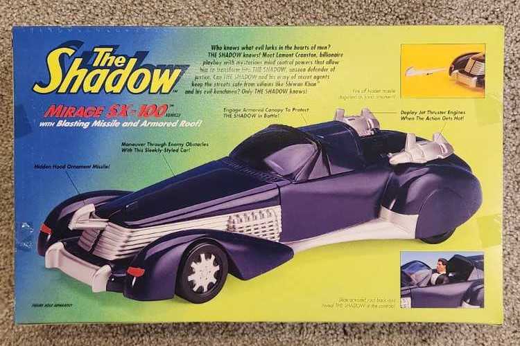 The Shadow Mirage SX-100 - Kenner (Film) (The Shadow) action figure collectible [Barcode 076281652603] - Main Image 2