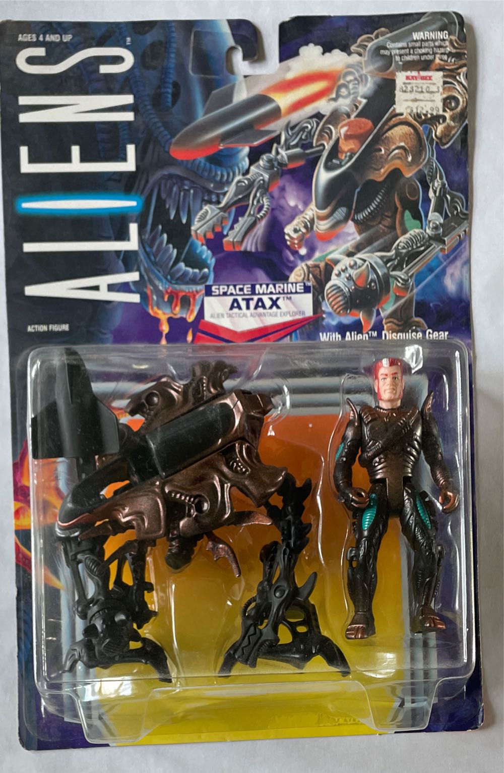 Aliens Space Marine ATAX - Kenner (Aliens) action figure collectible [Barcode 076281657110] - Main Image 2